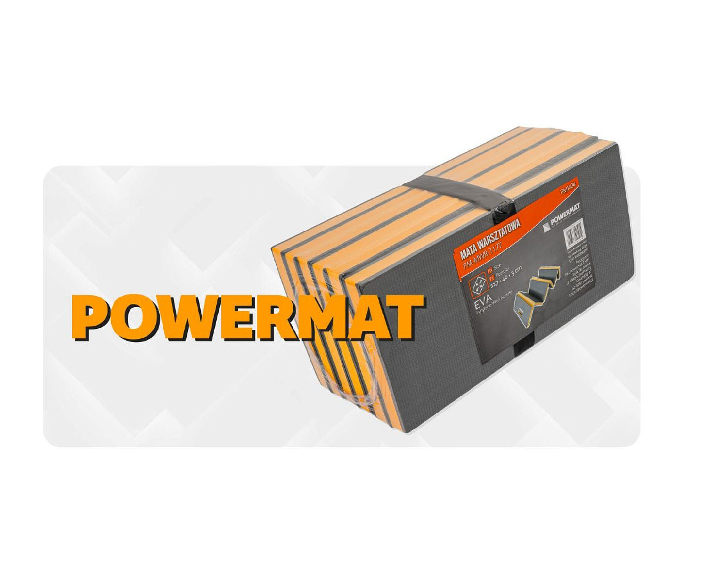 Covoras pliabil pentru atelier PM-MWR-117T, 1117 mm x 400 mm x 30 mm, Powermat PM1424