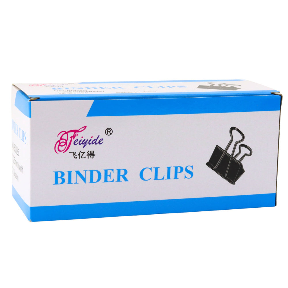 Set cleme universale de birou din otel cu arc, 41 mm, 12 bucati, Lean