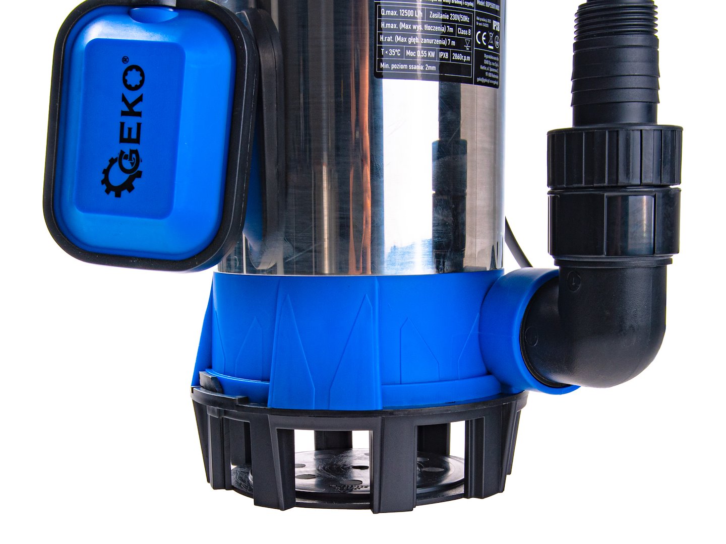 Pompa submersibila cu plutitor 3 in 1, 550 W, Geko G81477