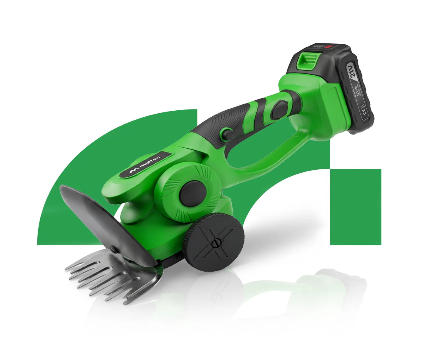 Foarfeca electrica pentru iarba si gard viu cu acumulator, 500 W, MalTec 113869