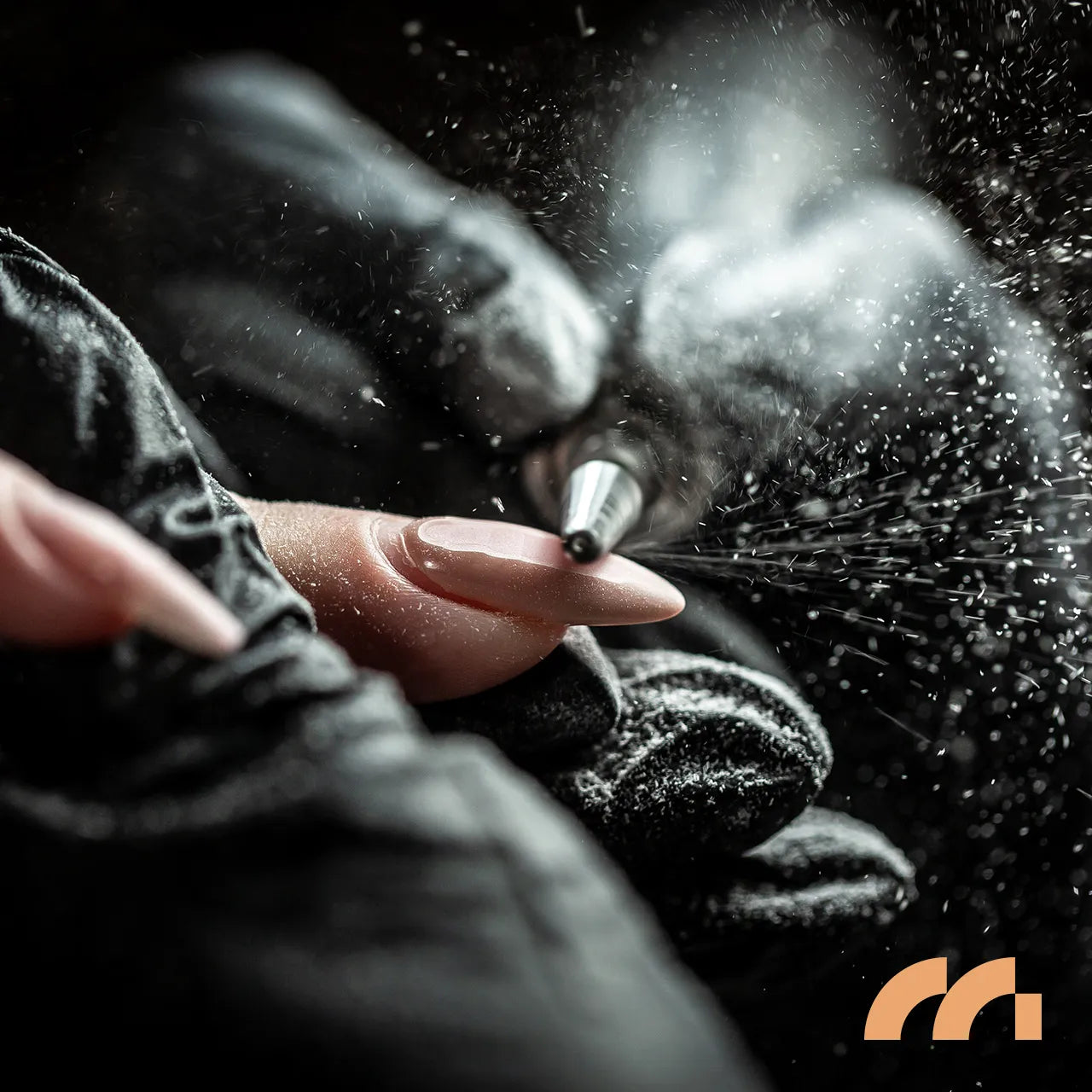 Set Pila electrica pentru unghii cu 12 freze interschimbabile Beauty ND6, 50 W, MalTec 112099