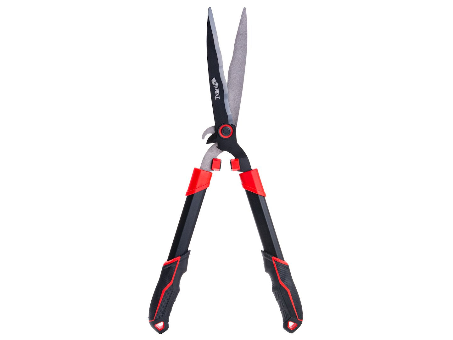 Foarfeca de gradina pentru tuns gardul viu cu lama ondulata, 670 mm, PTFE, Tvardy T07432