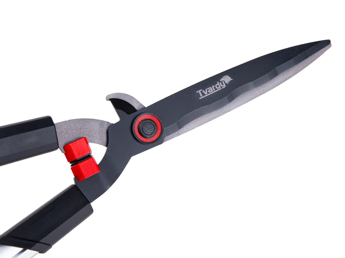 Foarfeca de gradina telescopica pentru gardul viu cu lama ondulata, 735 - 865 mm, PTFE, Tvardy T07433