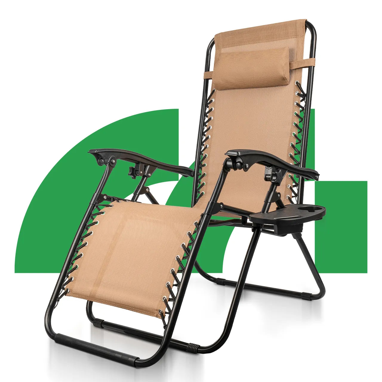 Sezlong pliabil de gradina, 110x67x88cm, capacitate maxima 150 kg, MalTec 112656