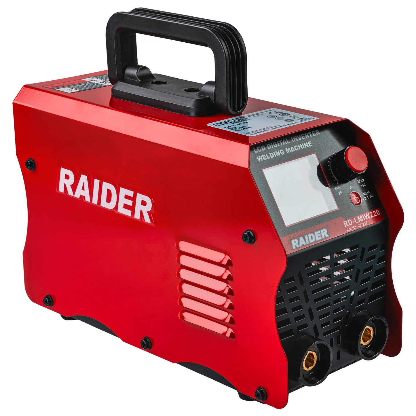 Aparat de sudura tip invertor RD-LMIW220, 180A, Raider 077217