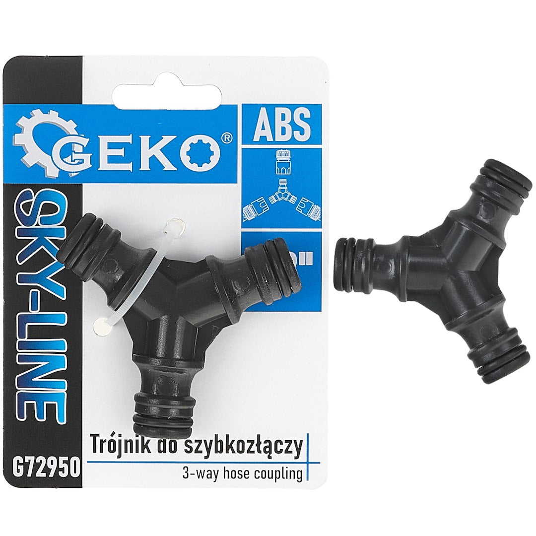 Cuplaj furtun cu 3 cai Sky-Line, Geko G72950