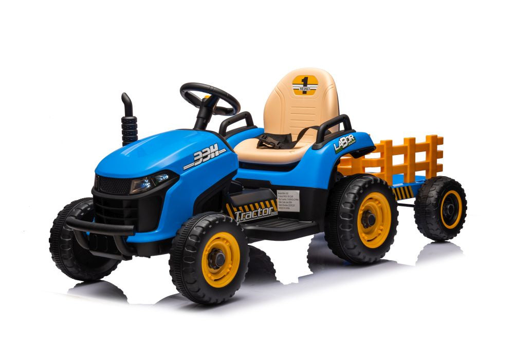Tractoras electric BBH-030, albastru, Lean 19778