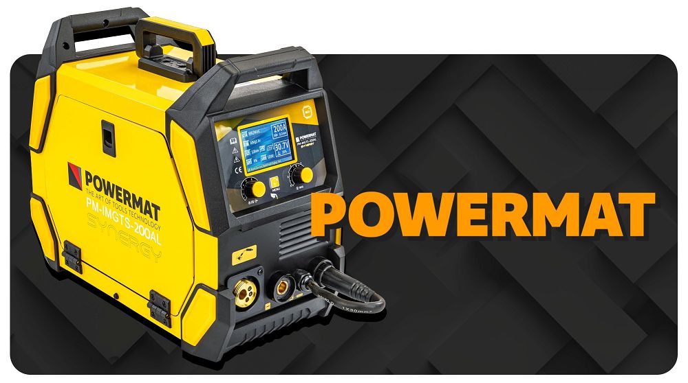 Aparat de sudura tip invertor migomat PM-IMGTS-200AL, 200A, Powermat PM1336