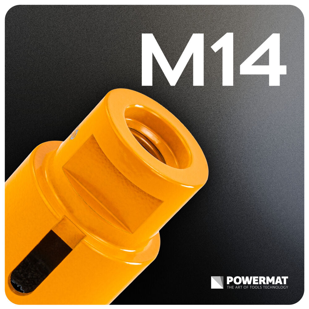 Carota diamantata pentru ceramica PM-DWK-35M14M, 35 mm, Powermat PM1573