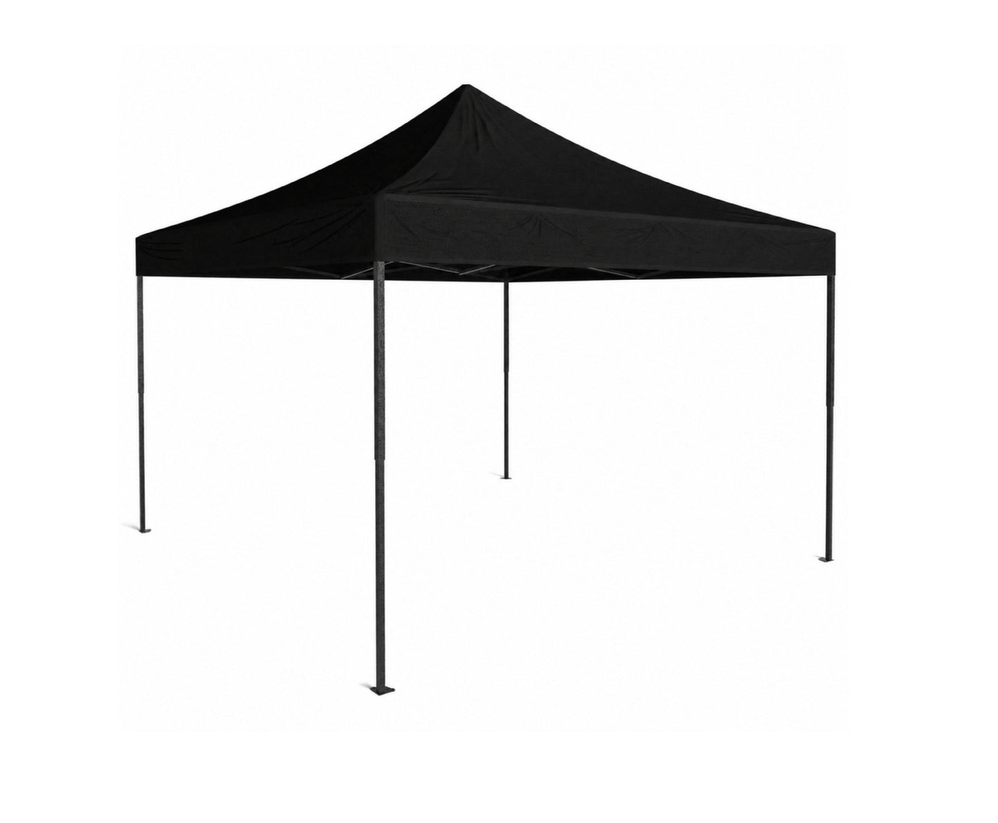 Pavilion de gradina, negru, 3 x 3 m, Lean 29332