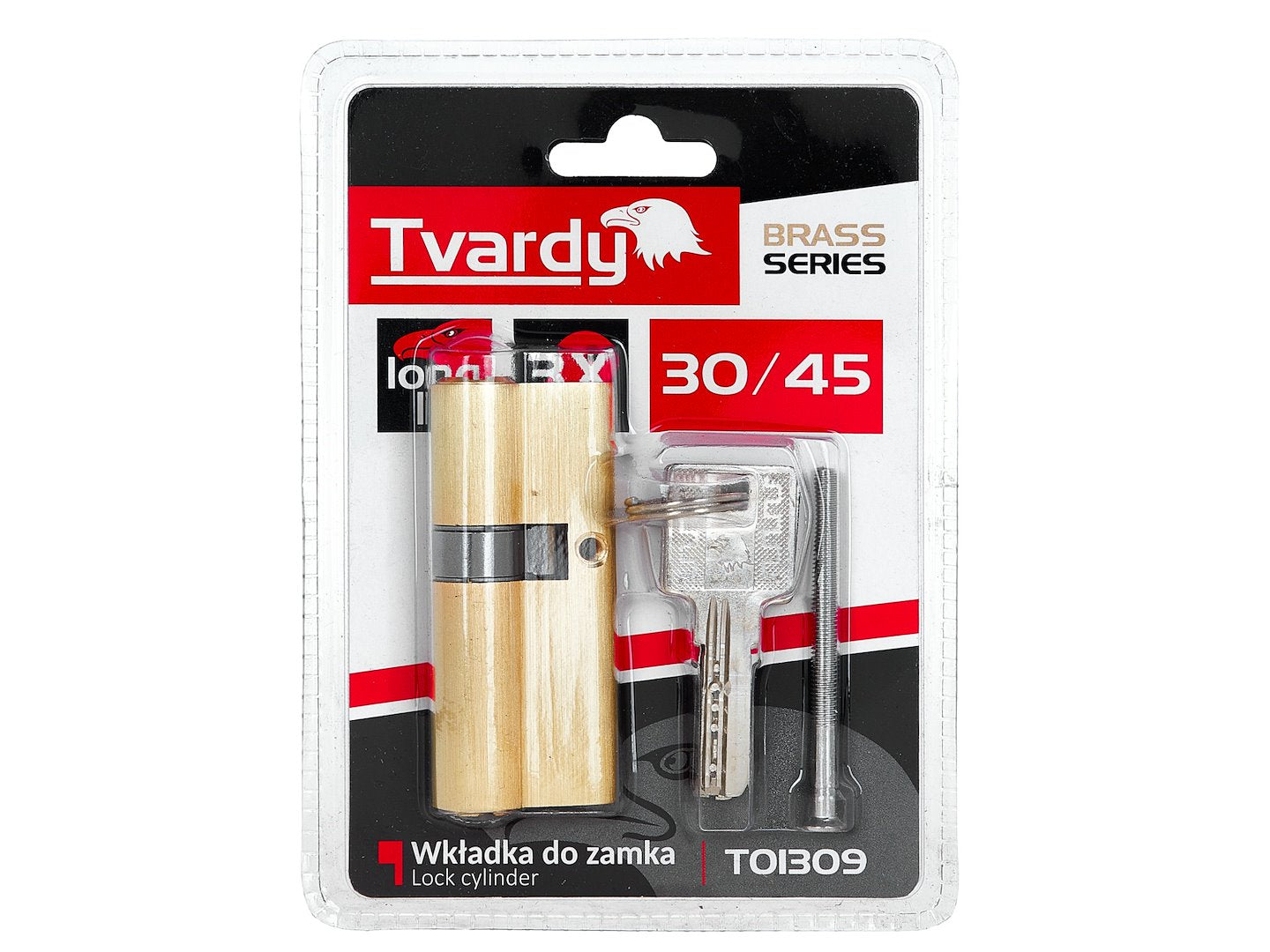 Butuc aluminiu Brass, 30 / 45 mm, Tvardy T01309