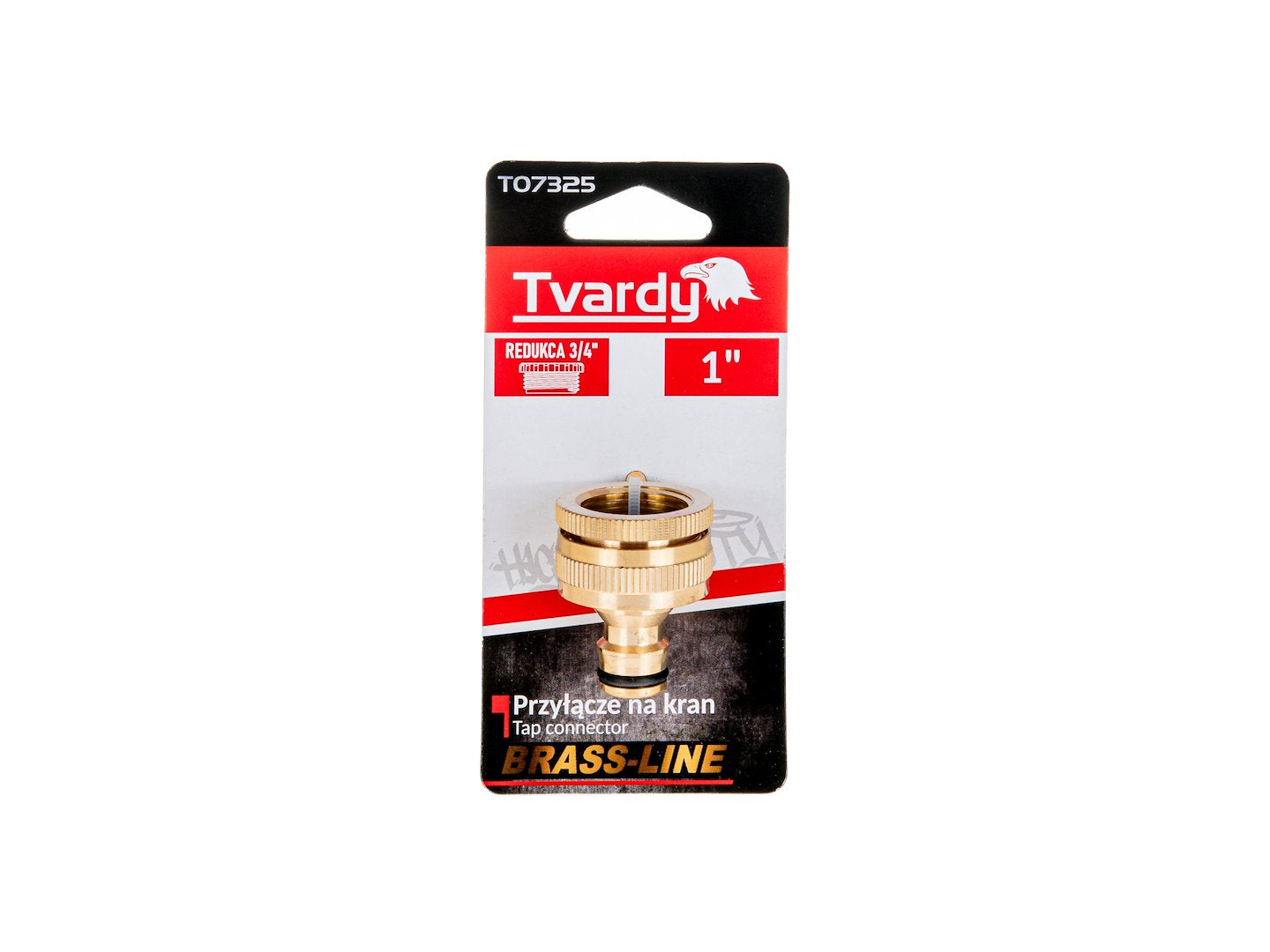 Conector robinet de 1" cu reductor de 3 / 4" Brass Line, Tvardy T07325