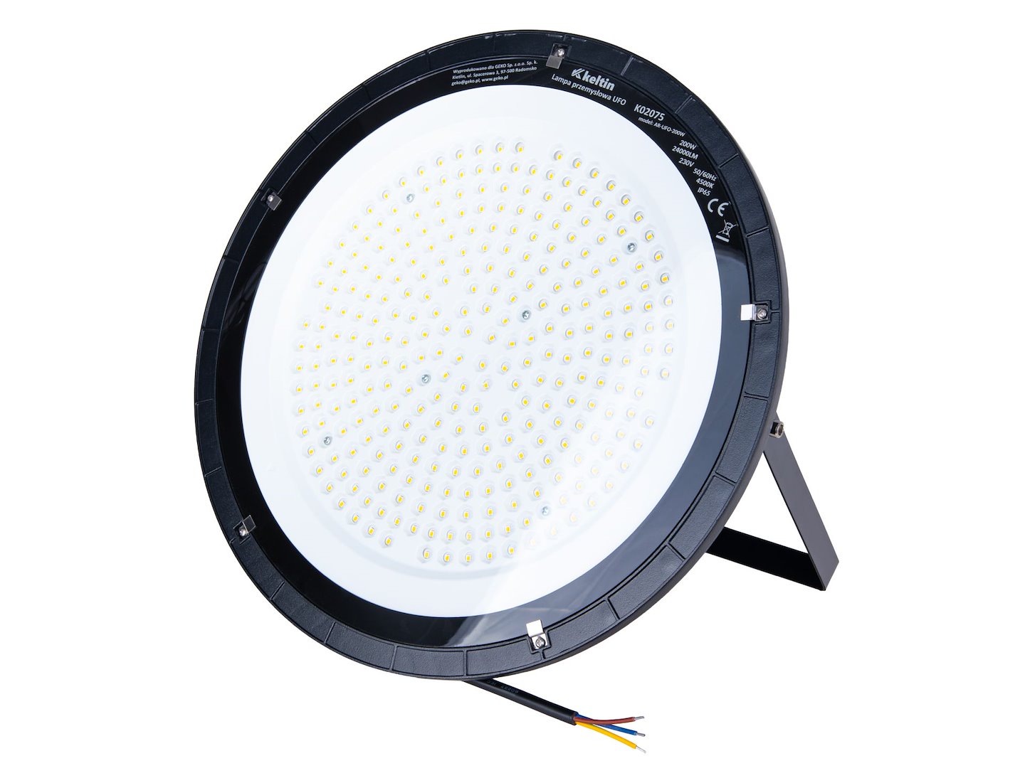 Proiector de lucru LED UFO, 200 W, 24000 lm, 4500K, IP65, Keltin K02075