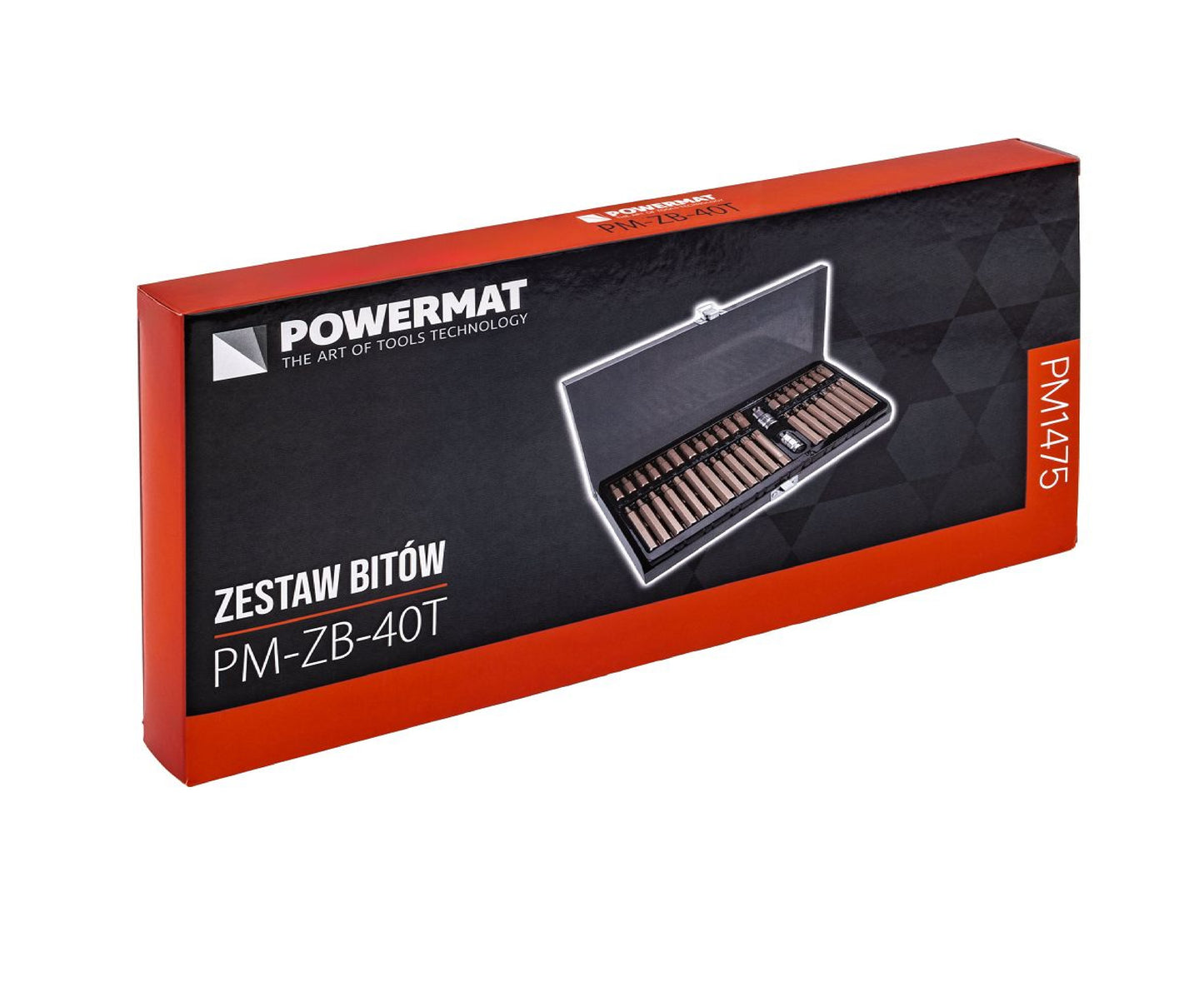 Set biti de impact PM-ZB-40T, 40 bucati, Powermat PM1475