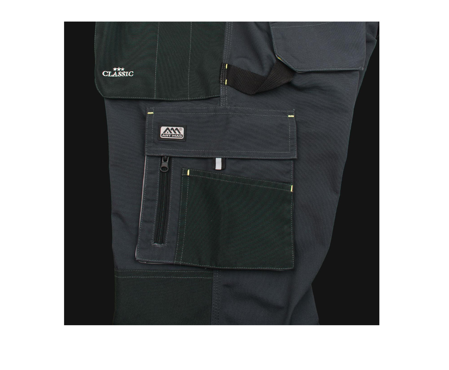 Pantaloni de lucru Classic, negru, marimea 54, Artmas ART469557