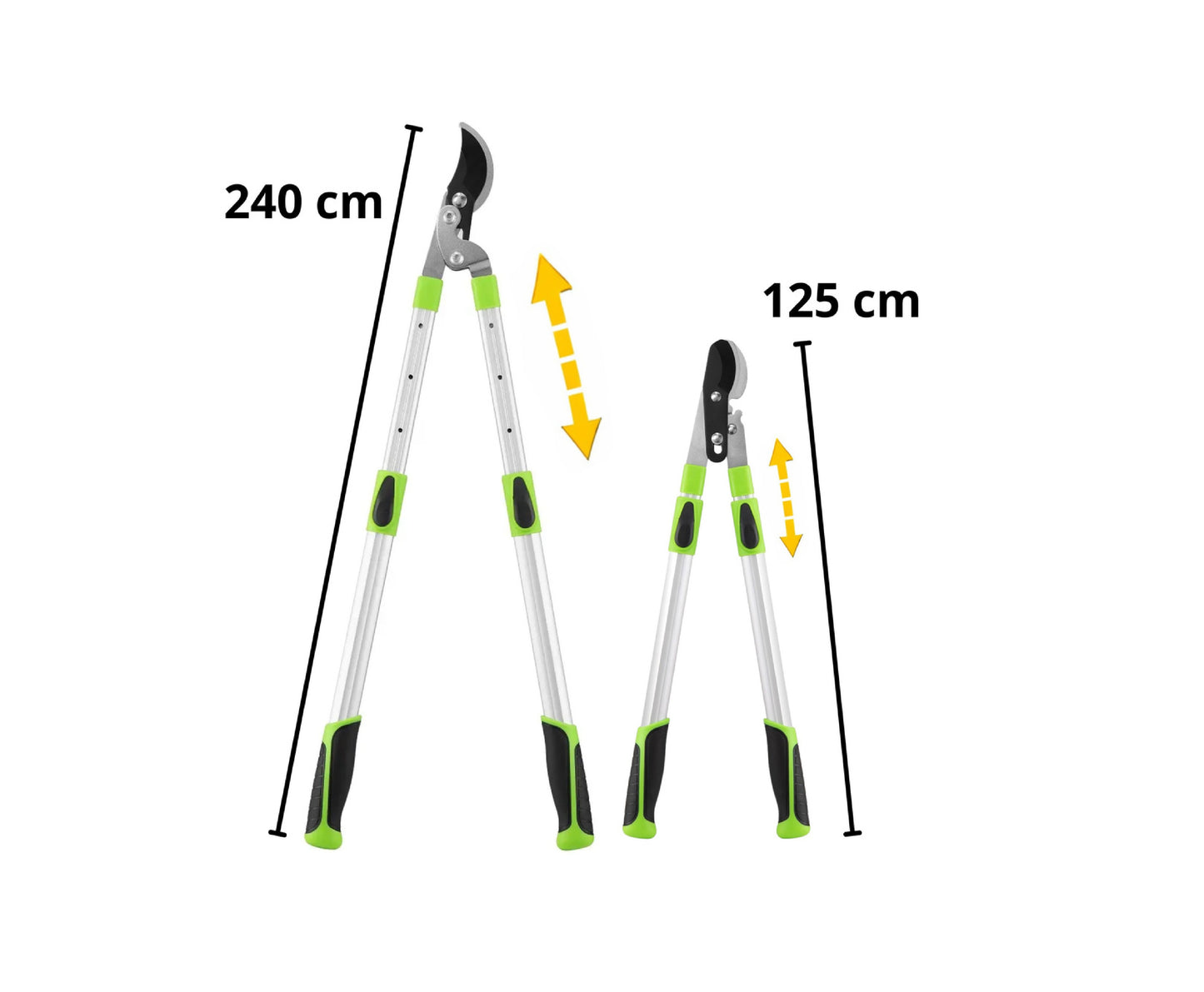 Foarfeca telescopica pentru gradina, 68-92 cm, Lean 26604