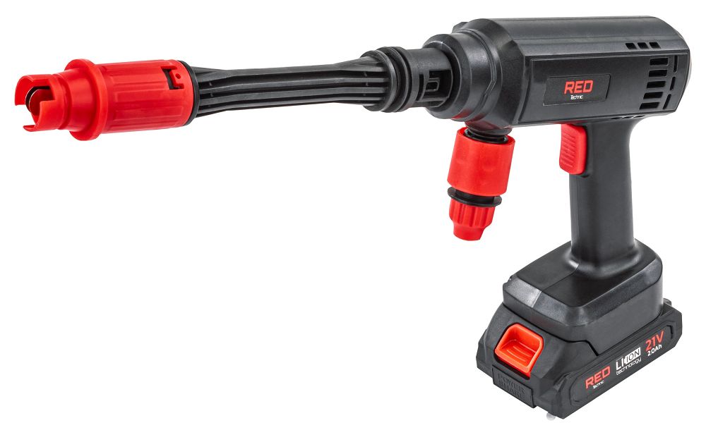 Aparat de spalat cu presiune cu acumulator, 60 bar, Red Technic RTMC0149