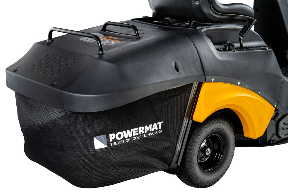 Tractoras de tuns iarba PM-OTS-6HPM, 660 mm, 150 l, Powermat PM1590