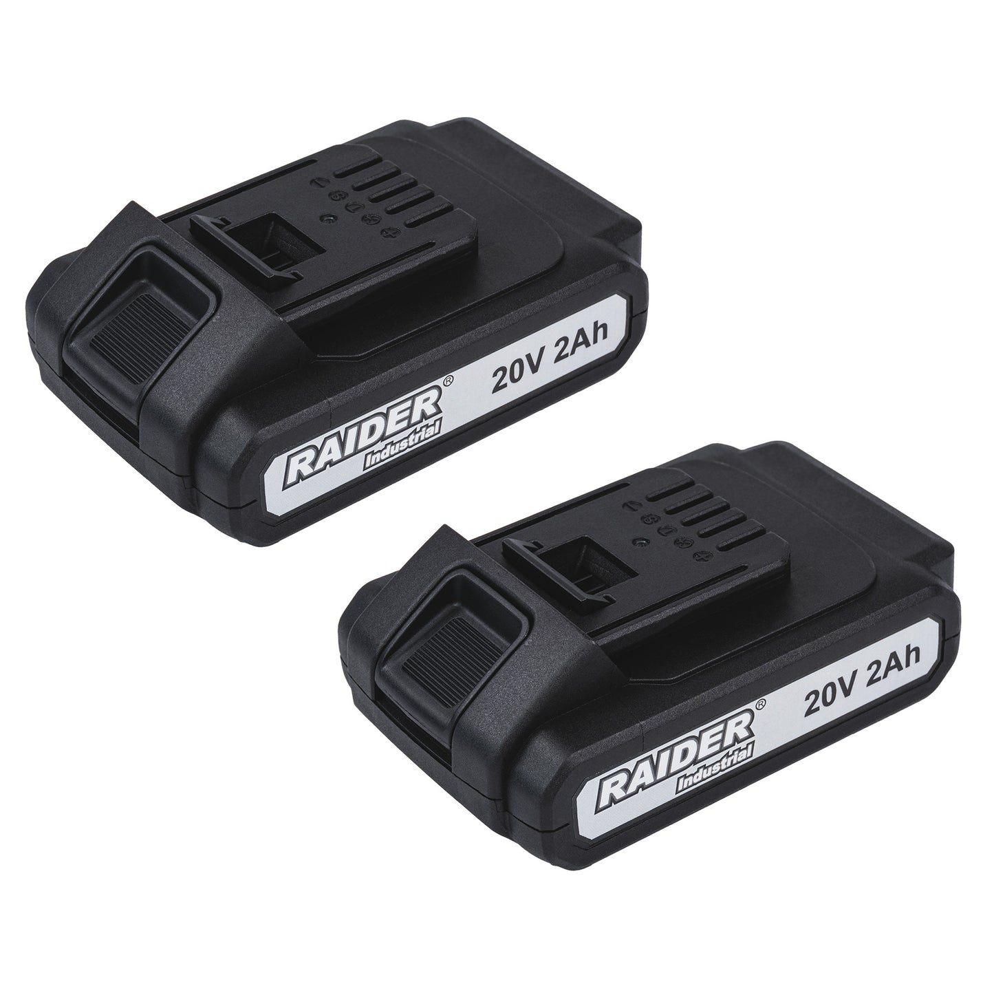 Set surubelnita cu impact brushless RDI-CDB04W si HID01W, 2 x 2Ah, Raider 011504