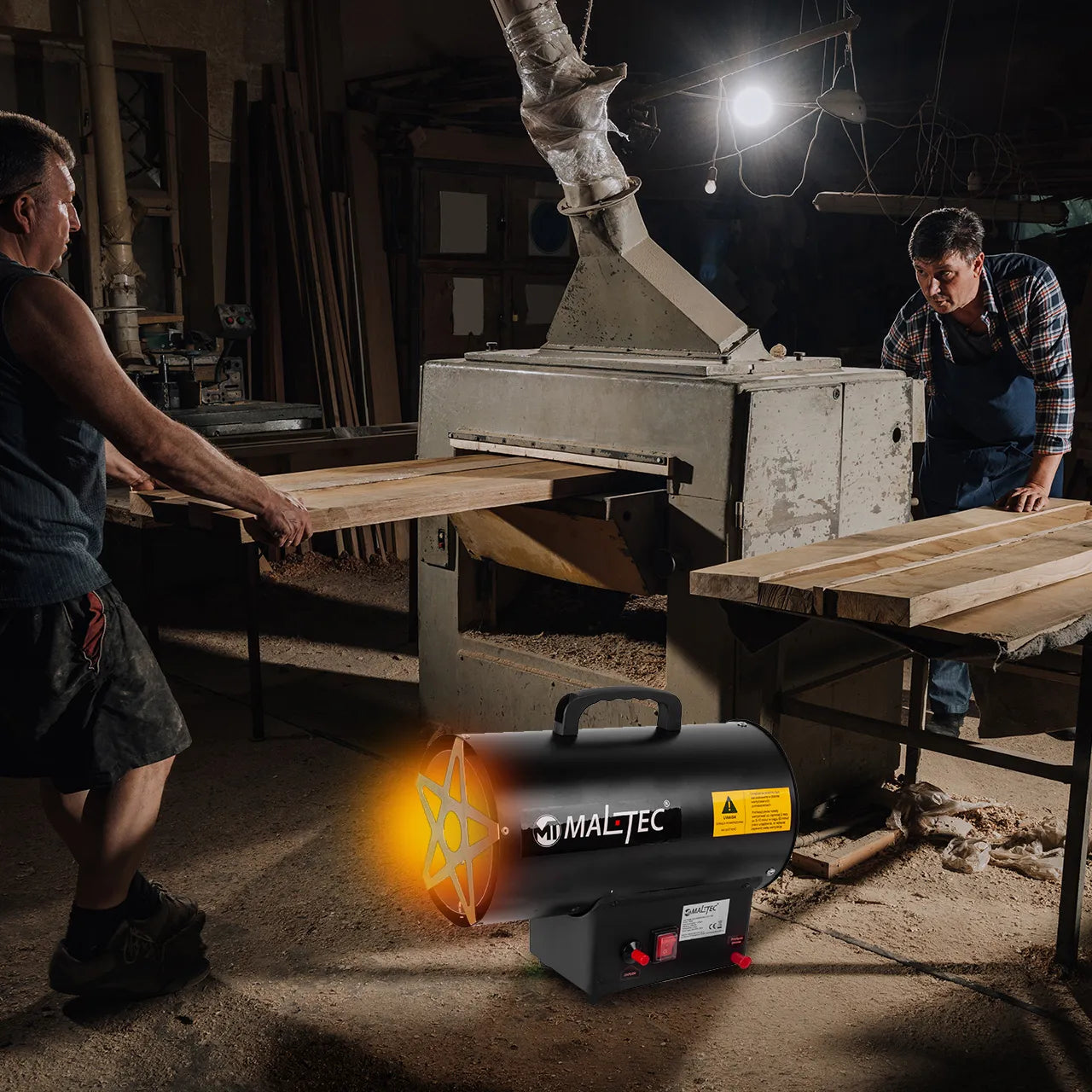 Incalzitor industrial pe gaz GAZ-2500Wt, 25 kW, MalTec 113480