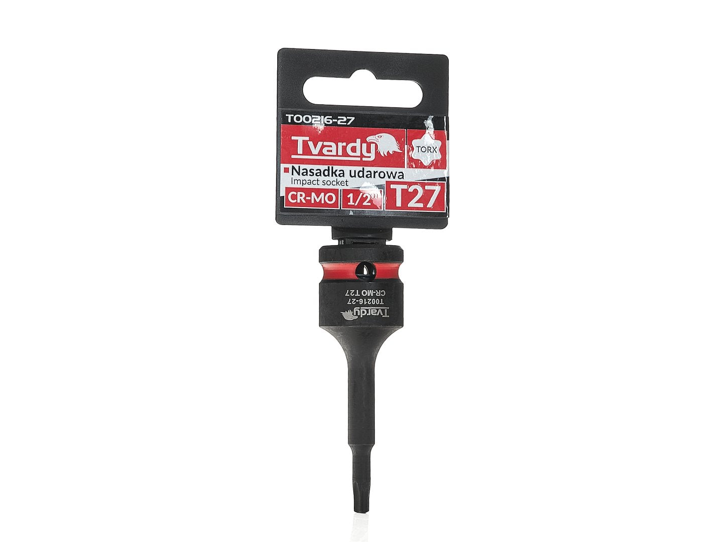 Cheie tubulara de impact TORX 1 / 2", T25, Cr-Mo, Tvardy T00216-25