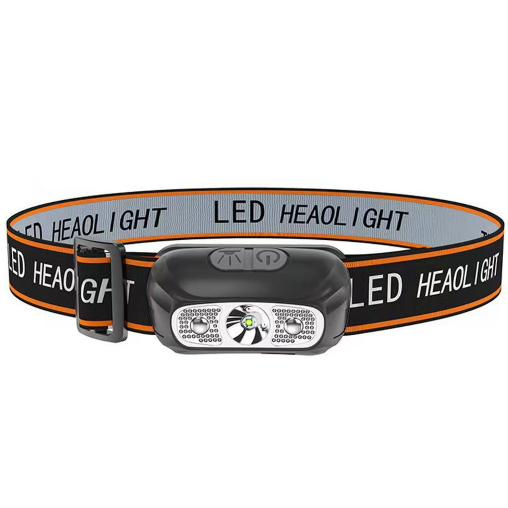 Lanterna frontala LED, incarcare USB, Lean 21013