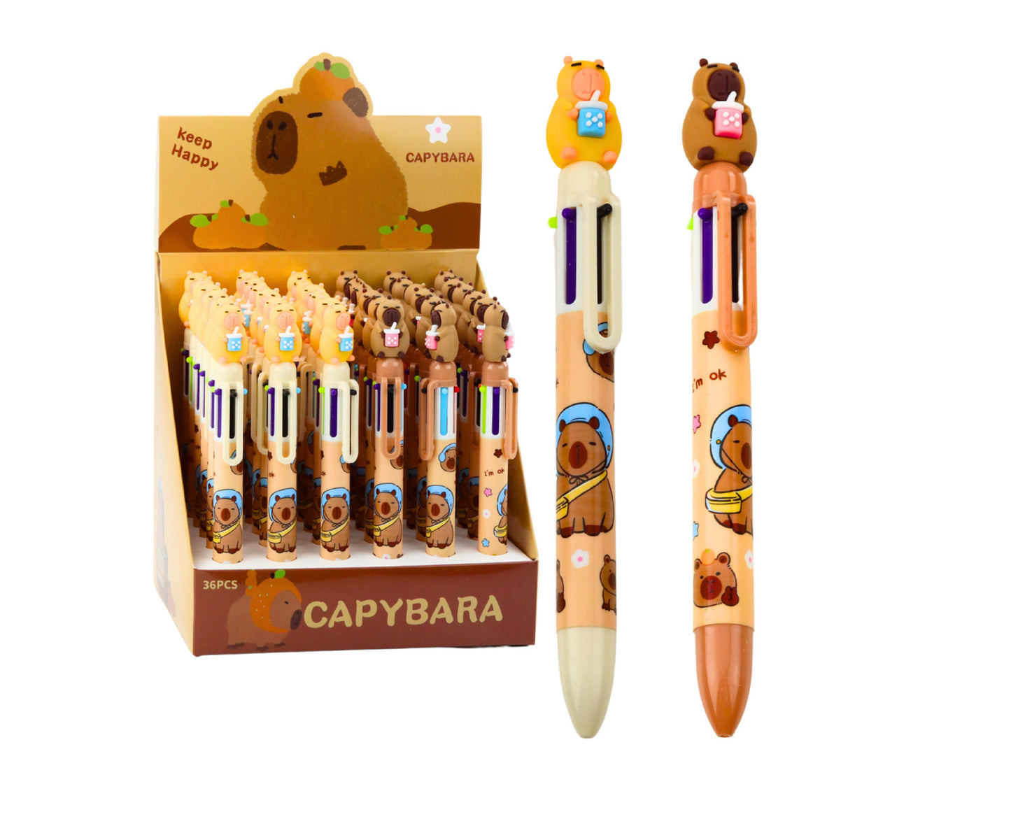 Pix cu figura de capybara, 0.7 mm, Lean 21551