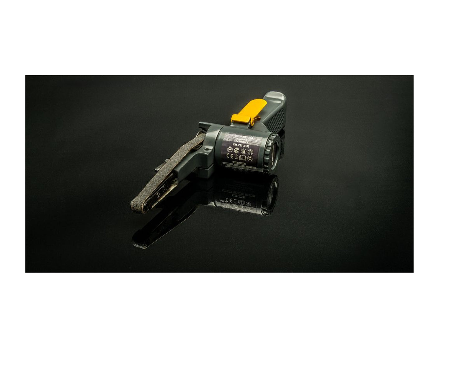 Slefuitor pneumatic cu banda PM-PST-330T, 10 x 330 mm, Powermat PM1464