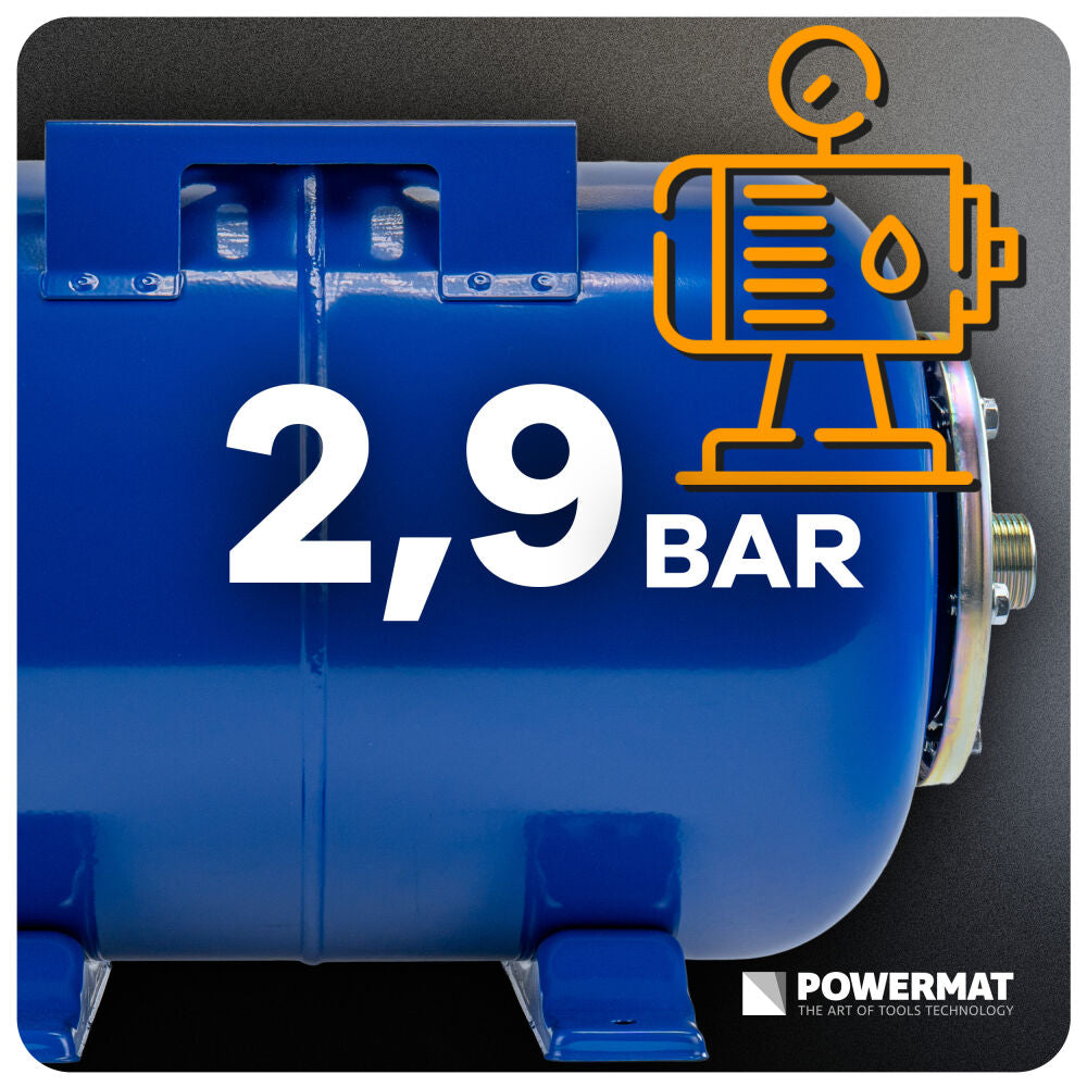 Rezervor hidrofor, 24 l, Powermat PM-HD-24J-ZB
