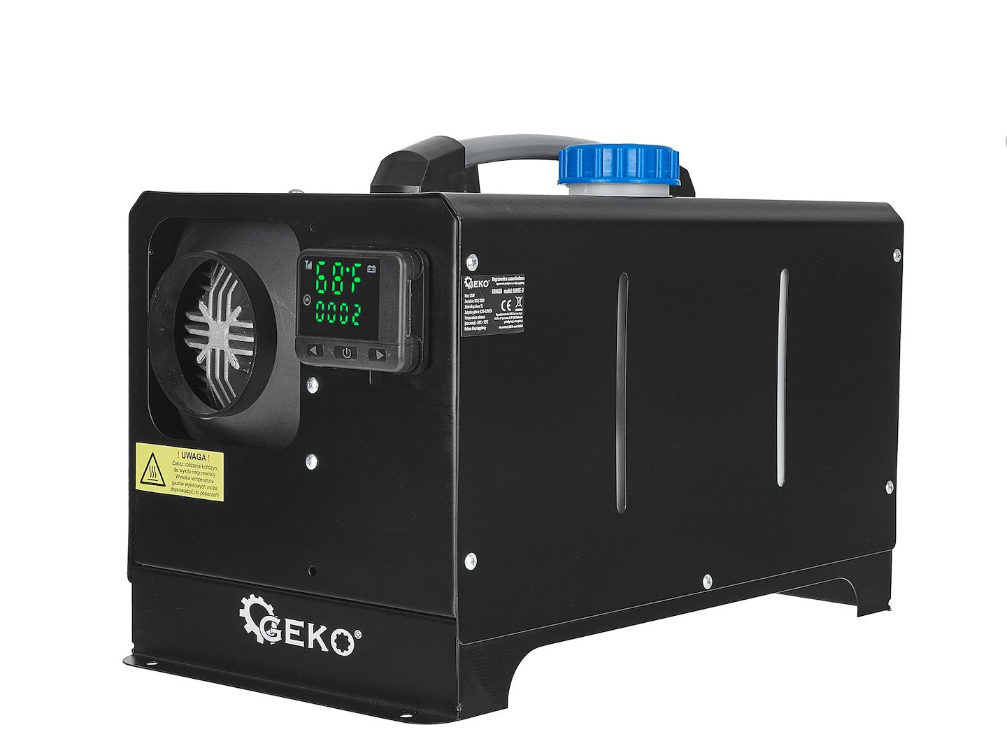 Incalzitor auto stationar, 12 / 230 V, 12 kW, Geko G80458