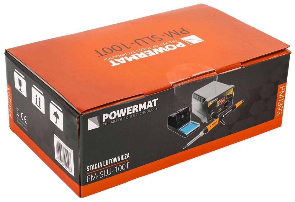 Statie de lipit cu temperatura reglabila PM-SLU-100T, 100 W, Powermat PM1393