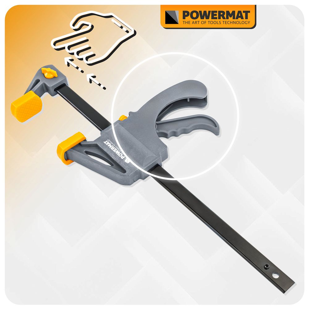 Clema de tamplarie PM-SSD-10T, 250 x 60 mm, Powermat PM1431