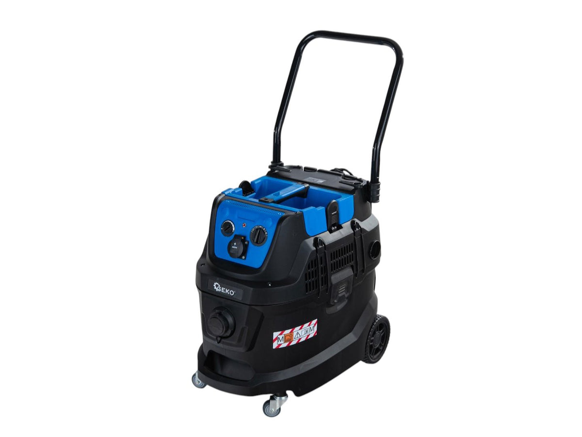 Aspirator industrial pentru gips, 1600 W, curatare automata a filtrului, rezervor 40 l, Geko G81083