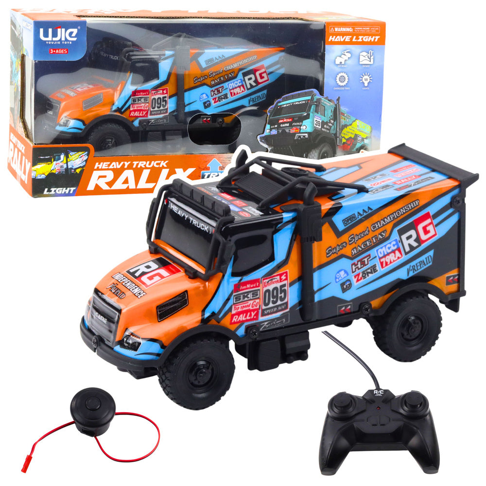 Masinuta cu telecomanda RC cu caroserie iluminata, Lean 23077