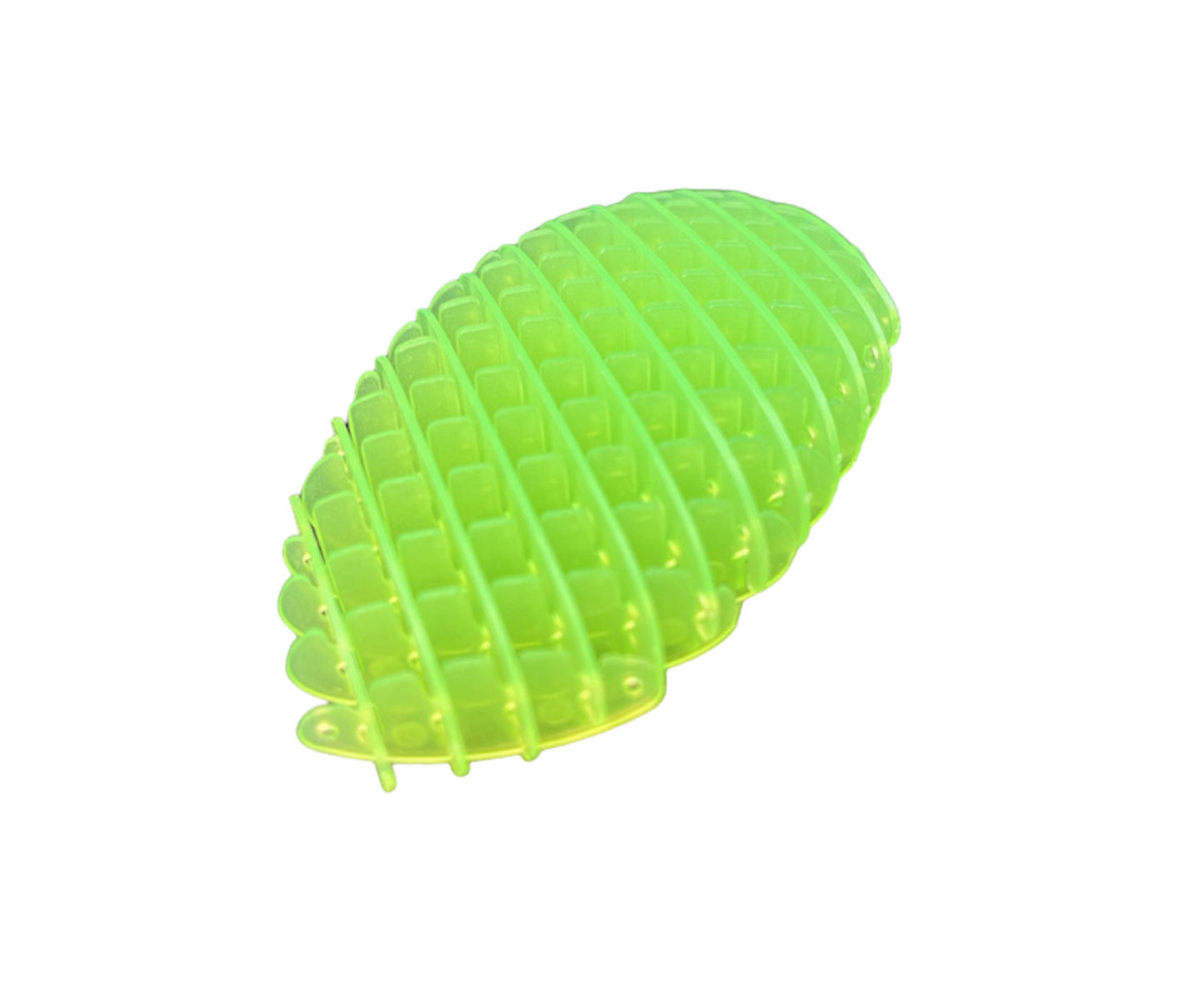 Jucarie interactiva antistres, verde, 5 cm, Lean 13686