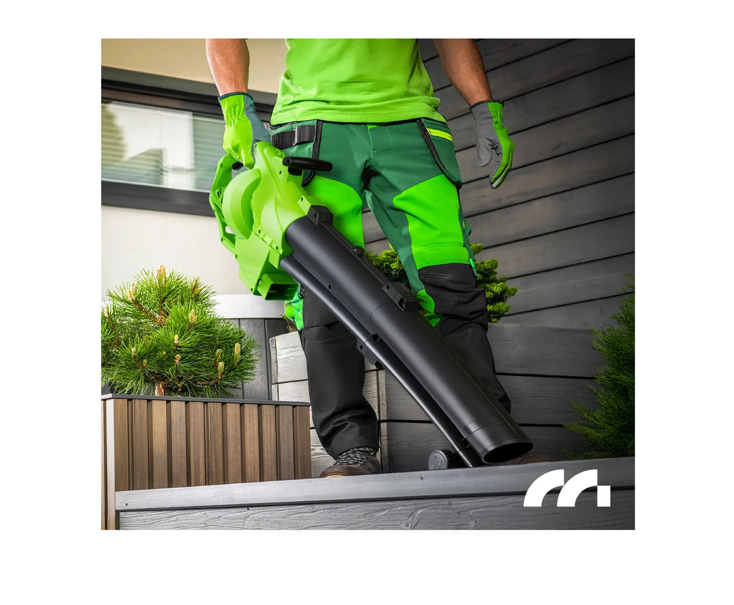 Suflanta de frunze electrica, functie de aspirator si tocator MasterBlow3500, 3500 W, MalTec 113560