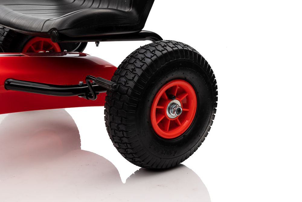 Kart cu pedale G208, rosu, Lean 11908