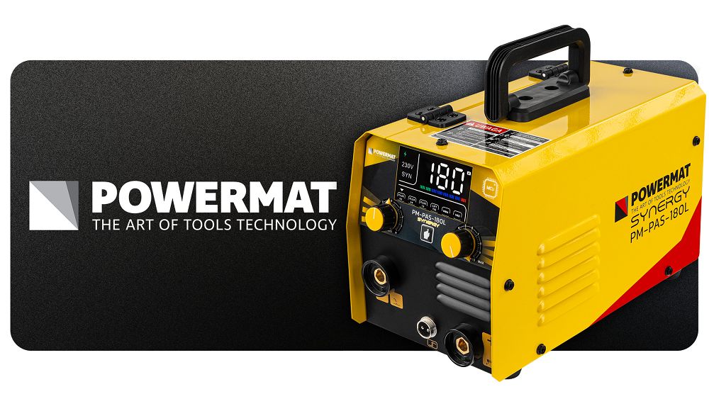 Aparat de sudura tip invertor MIG / MAG PM-PAS-180L, 180 A, Powermat PM1545