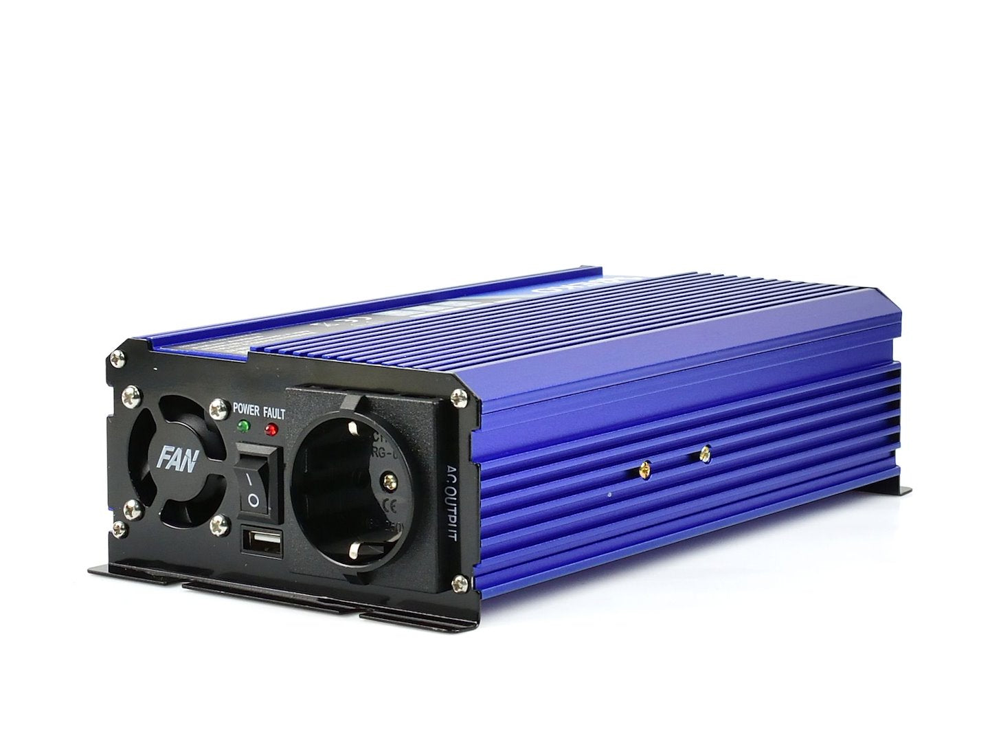 Convertor de tensiune sinus, 12 V / 230 V, 500 / 1000 W, Geko G17012