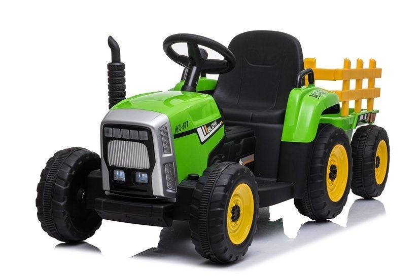 Tractor cu acumulator XMX611, verde, 2 x 45 W, Lean 5337