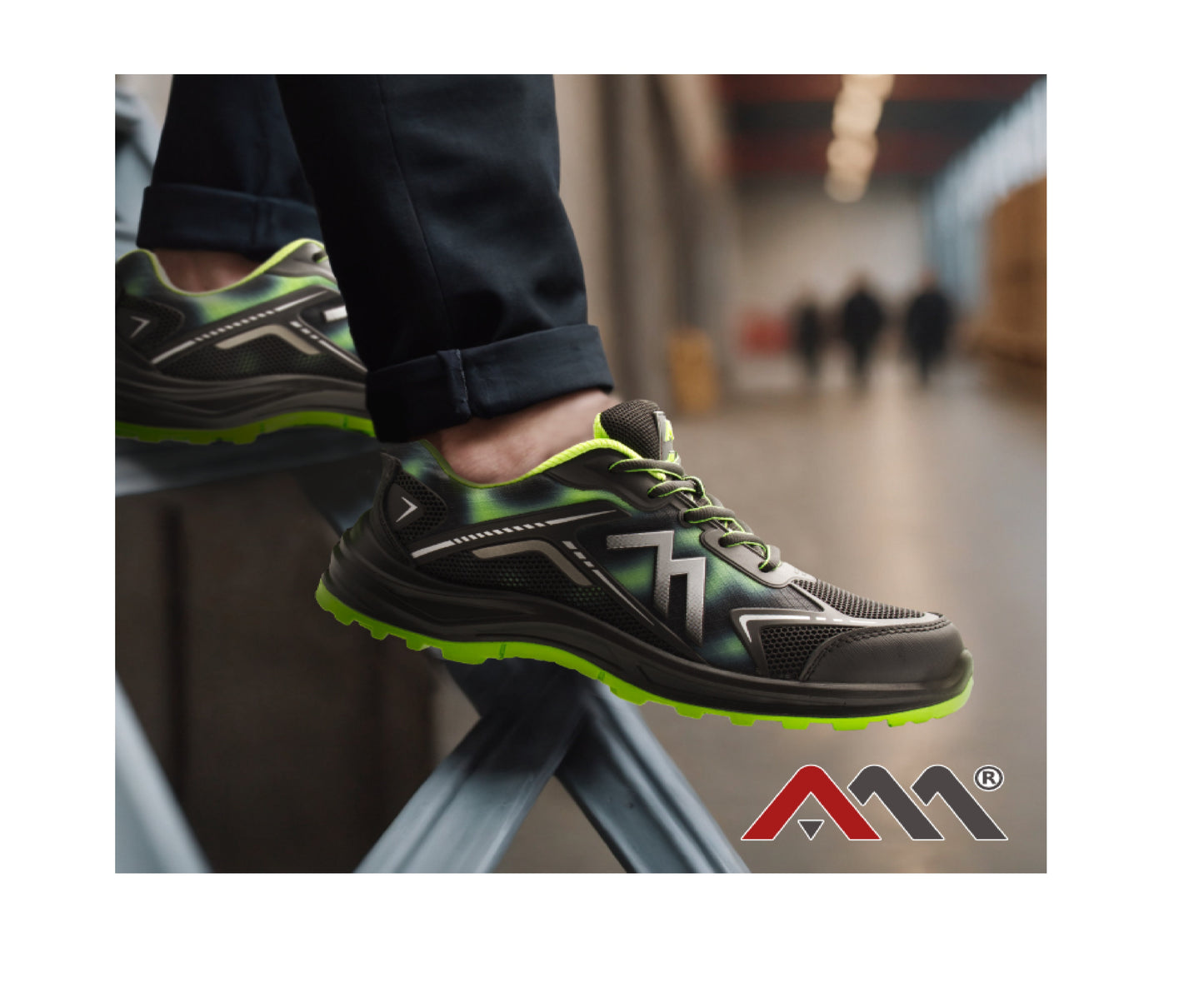 Pantofi de lucru Mirage Green, marimea 44, Artmas ART443731
