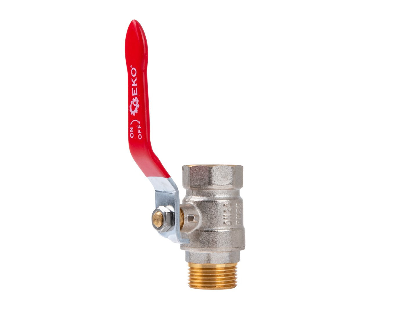 Robinet cu bila 3/4" WZ DN20 cu garnitura de etansare, Geko G70221