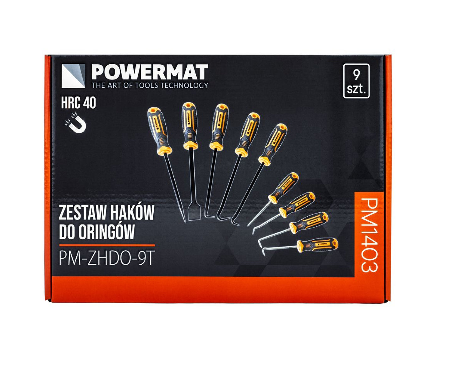 Set surubelnite pentru extras garnituri PM-ZHDO-9T, 9 bucati, Powermat PM1403