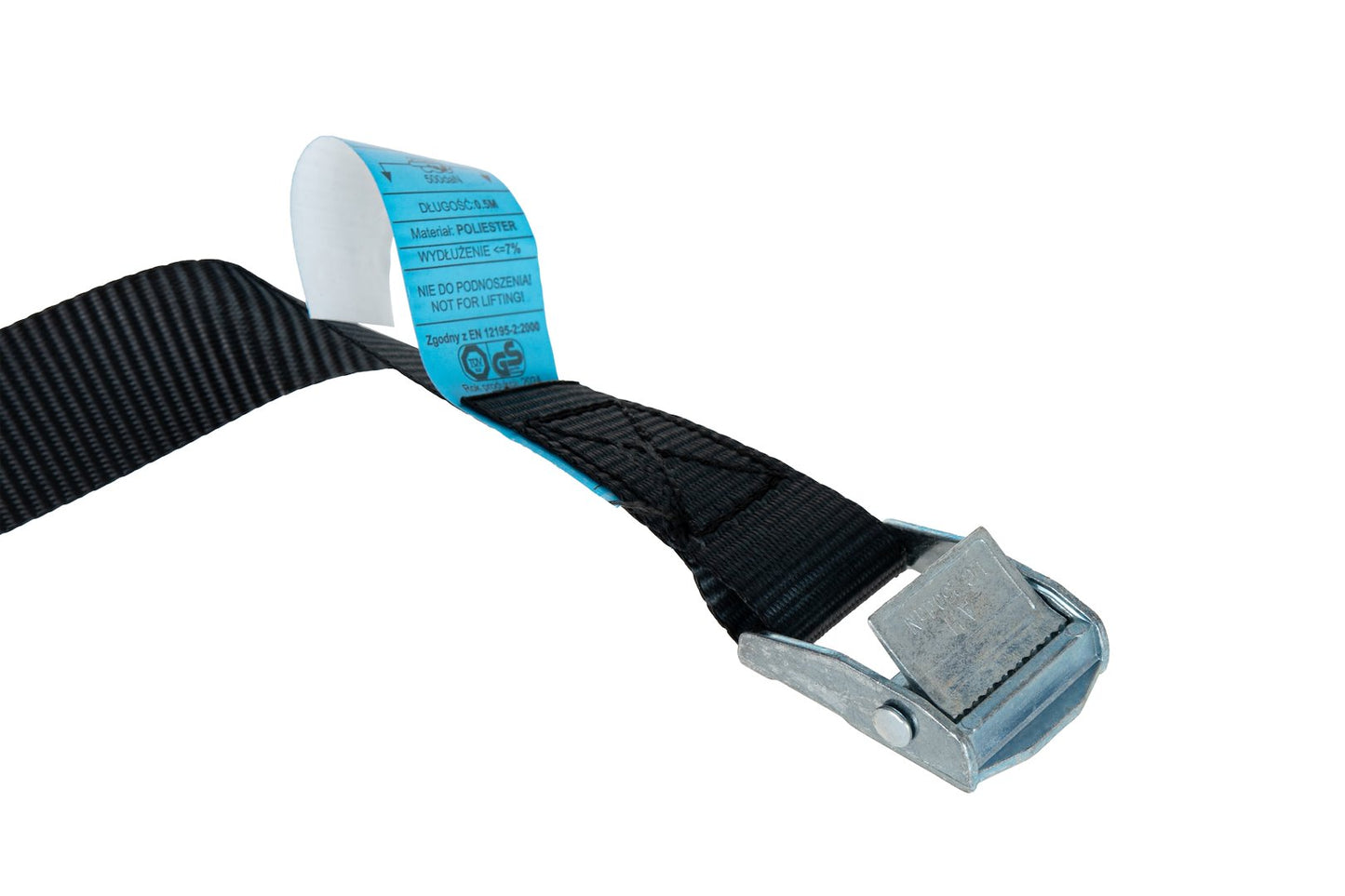 Chinga de fixare cu clichet, 25 mm x 2 m, 500 kg, Geko G03953