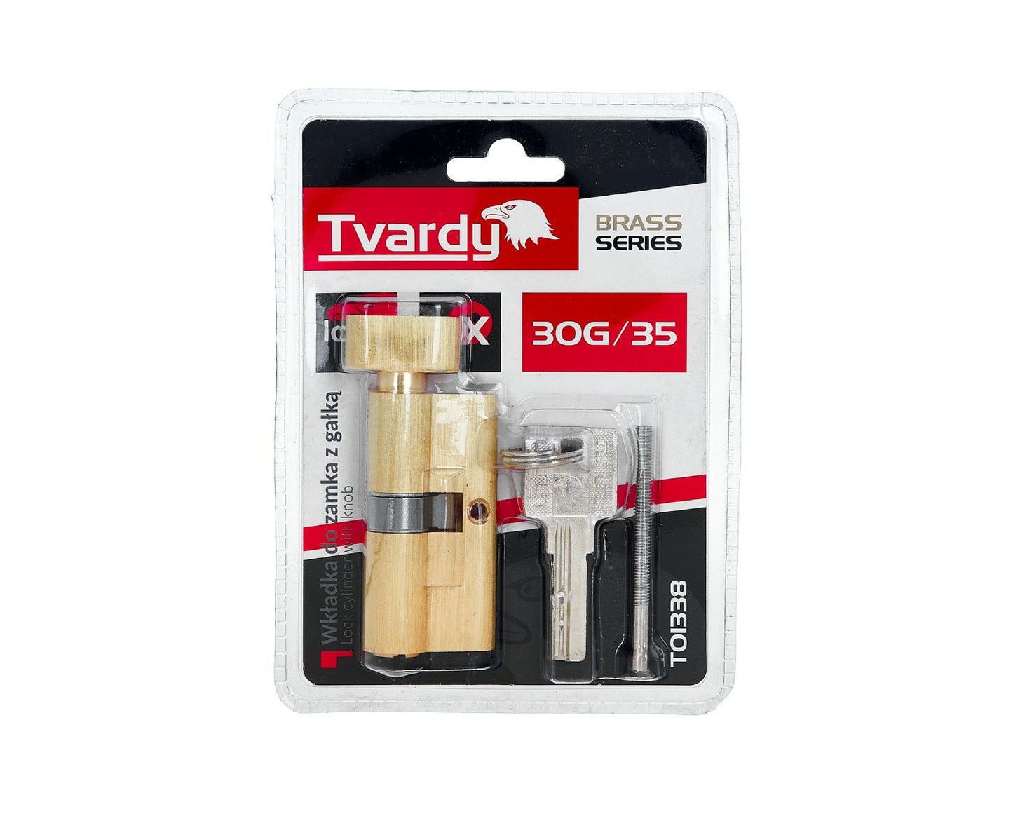 Butuc aluminiu Brass, 30 g / 35, Tvardy T01338