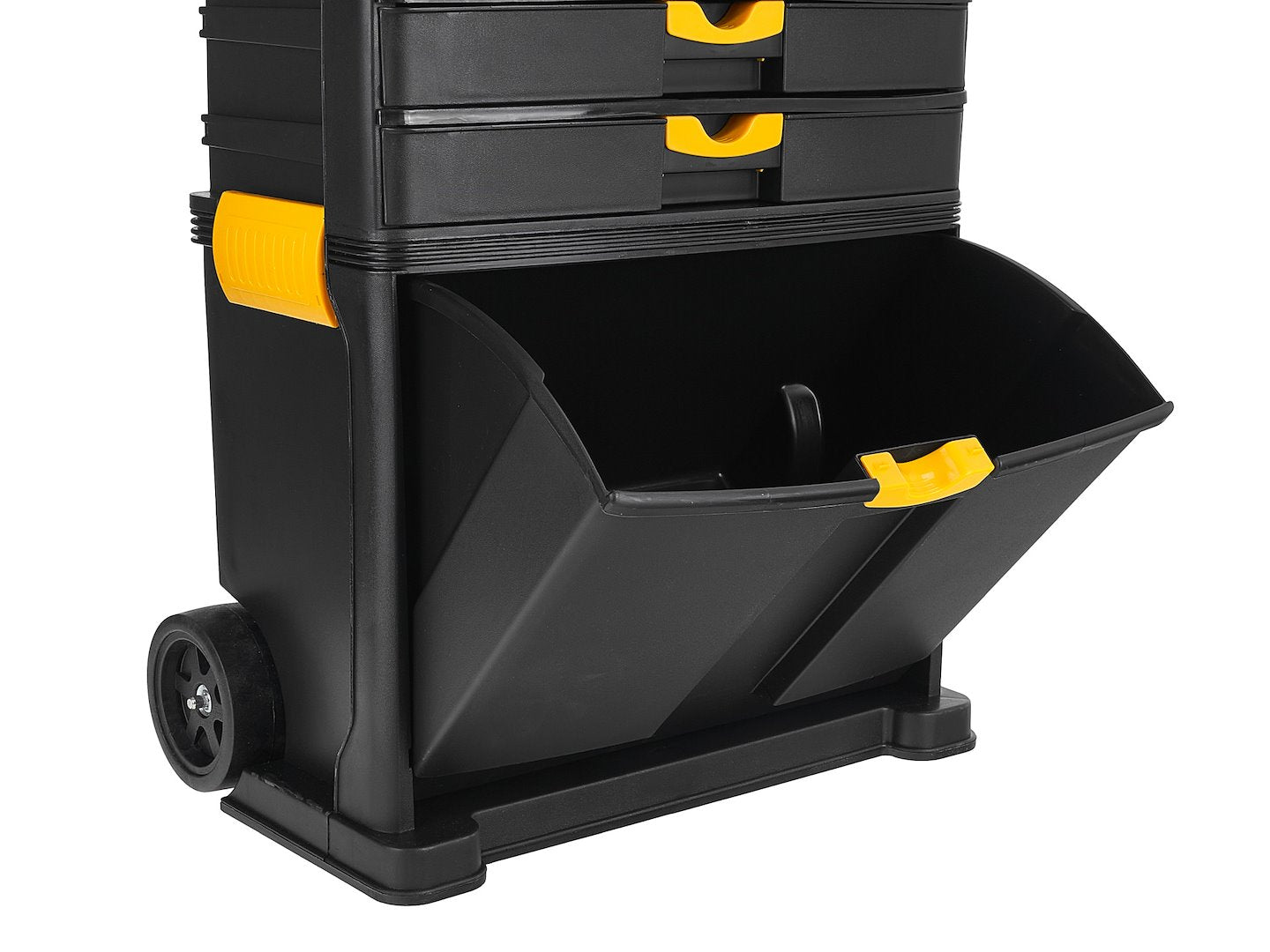 Carucior pentru scule cu organizator, 4 sertare, plastic, Keltin K00621