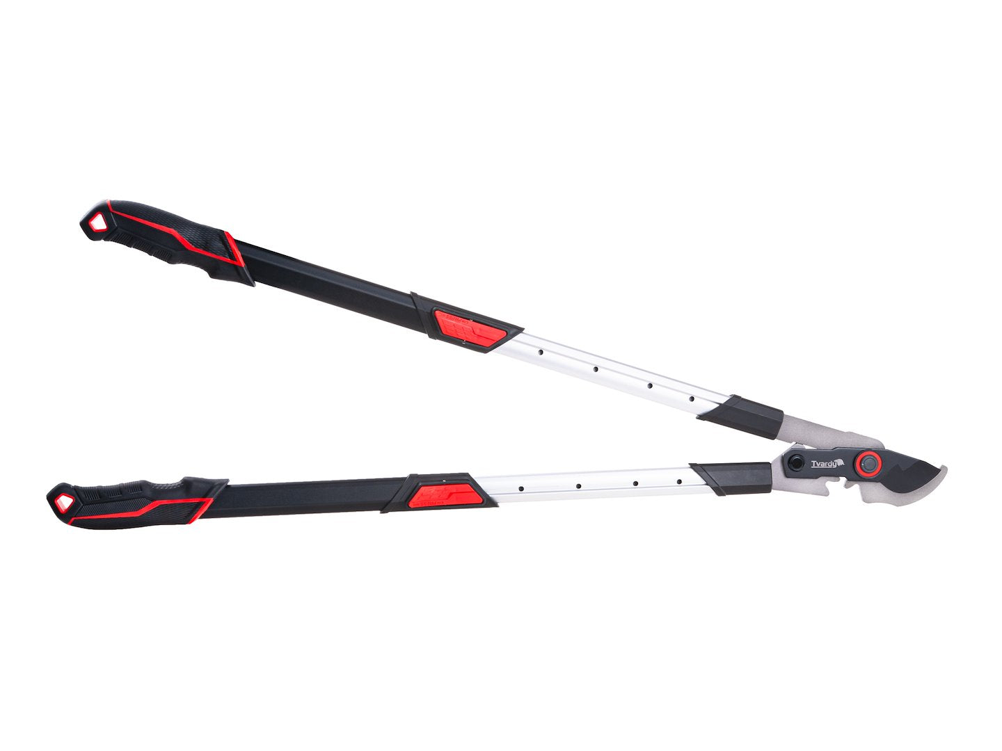 Foarfeca telescopica de gradina cu lama transversala, 715 - 955 mm, 65 Mn, PTFE, Tvardy T07423