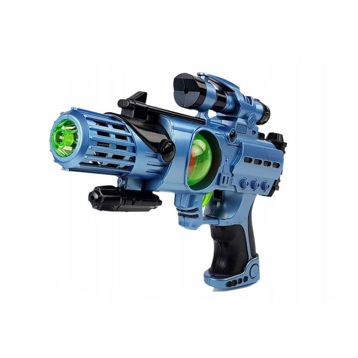 Set masca si pistol cu laser pentru copii, Lean 7095