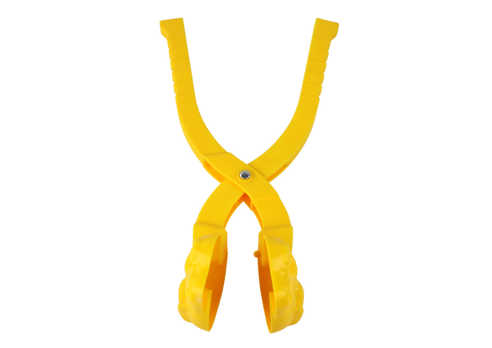 Dispozitiv pentru facut bulgari de zapada dinozaur, galben, 35 cm x 10 cm x 9 cm, Lean 17904