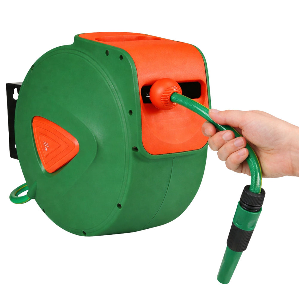 Furtun de gradina automat pe tambur, 30 m + 20 m, Lean 29267